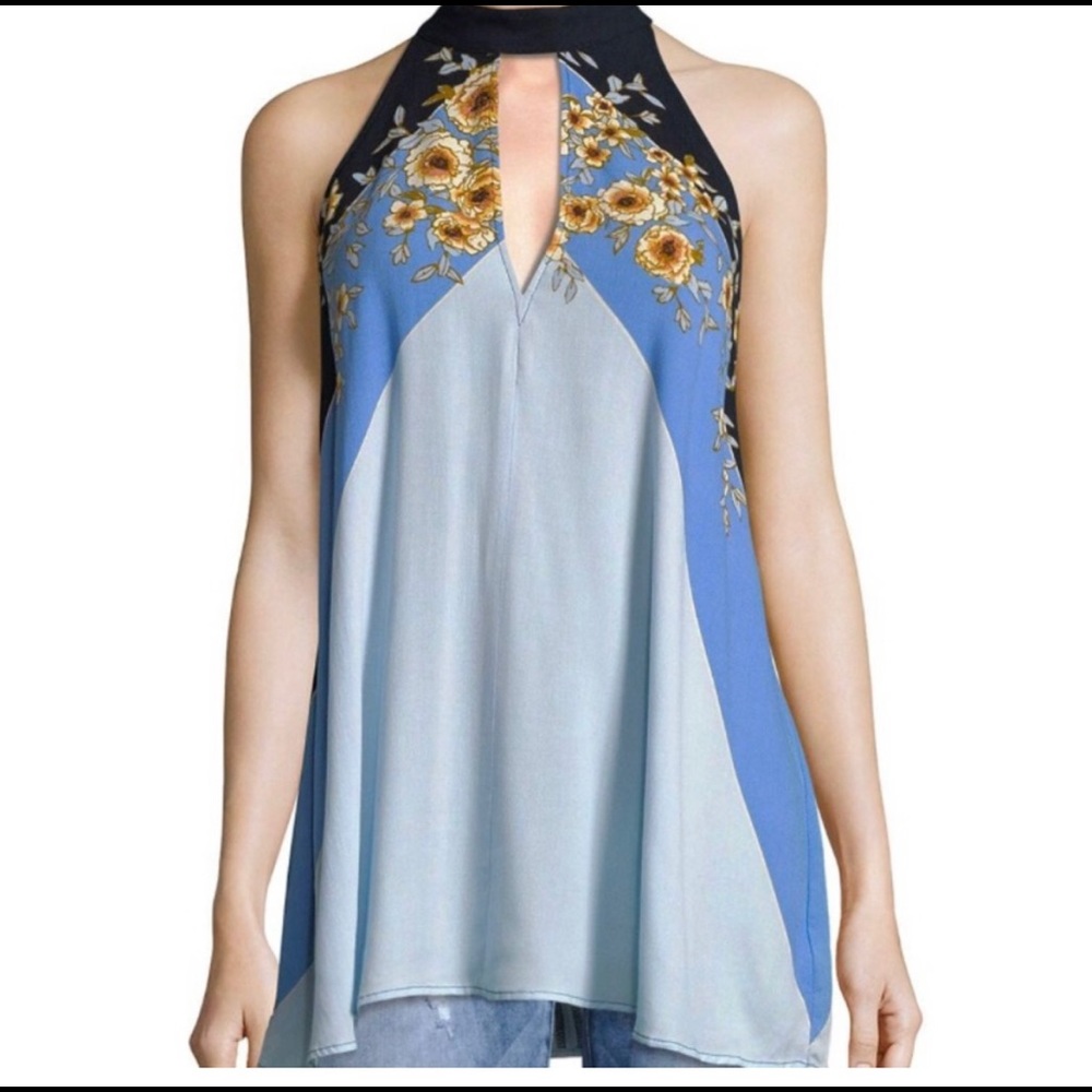 Free people sleeveless blouse